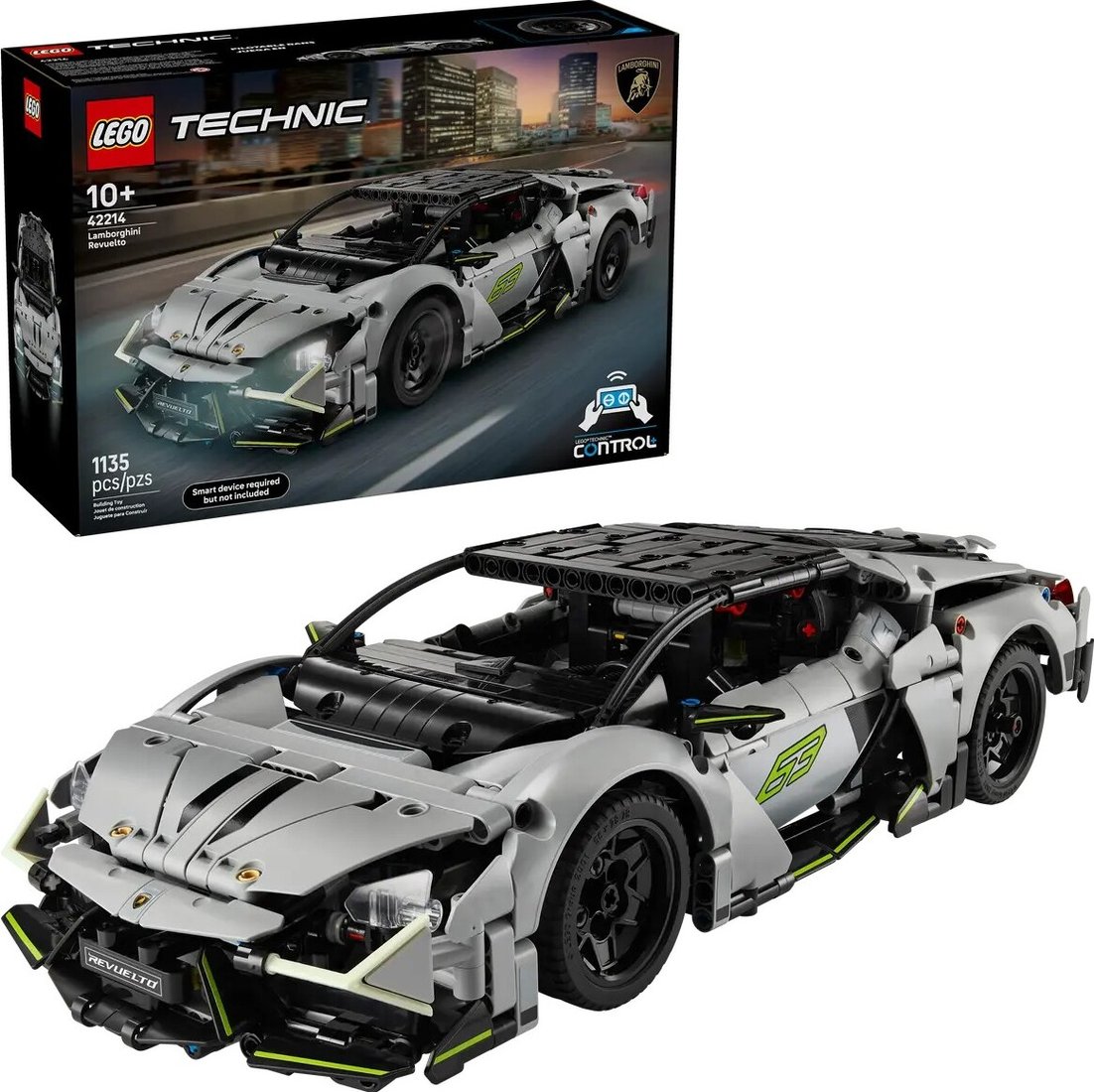 

Конструктор LEGO Technic 42214 Суперкар Lamborghini Revuelto