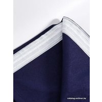 Комплект штор Loon Линен 1.5x2.7 м (темно-синий, 2 шт)