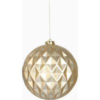 Елочная игрушка Зимнее волшебство Праздничное ассорти 1305764 (3шт, белый/золото)