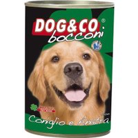 Консервированный корм для собак Adragna Dog&Co кусочки кролика и утки в соусе 1.25 кг в Лиде