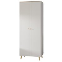 Шкаф распашной Премиум Рико 800 (белый/дуб сонома) в Гродно