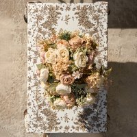 Скатерть Lefard Rich Garden 850-754-20 (белый)