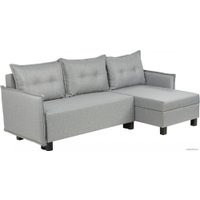 Угловой диван Mio Tesoro Туули (Malmo 90 Grey)