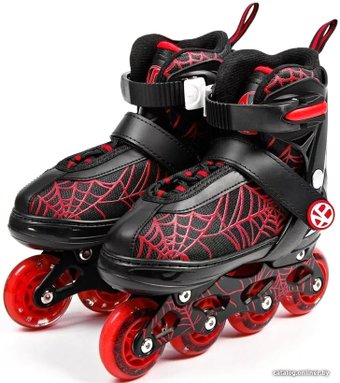 Роликовые коньки Amarobaby Spider AMARO-35Sp-Bl-30 (черный, р-р 30-33)