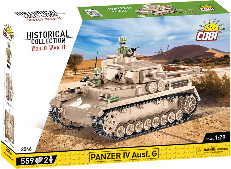 

Конструктор Cobi World War II 2546 Panzer IV Ausf.G