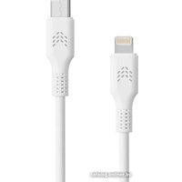 Кабель Rocket Flex TPE USB Type-C - Lightning (1 м, белый)