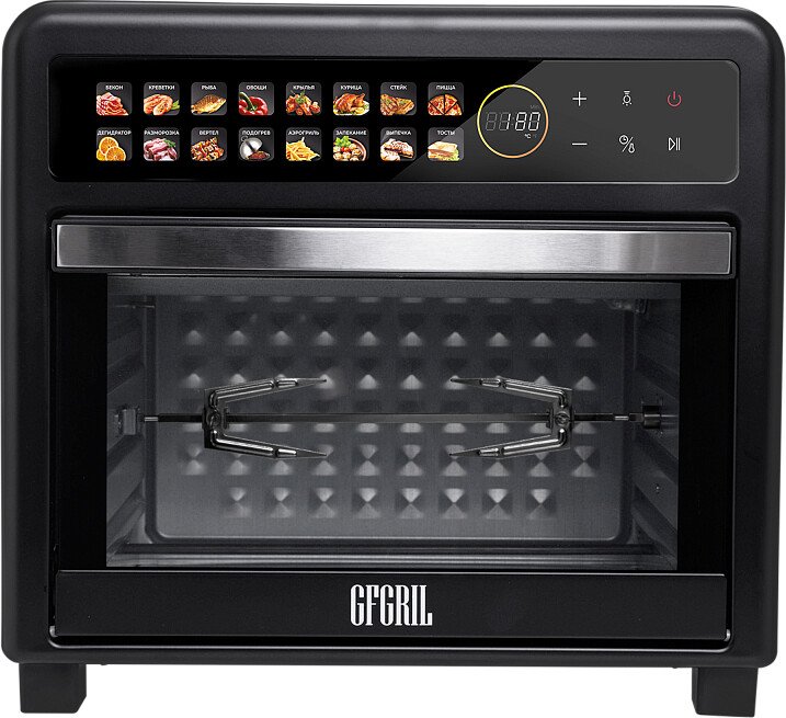 

Мини-печь GFgril GFAO-800 black