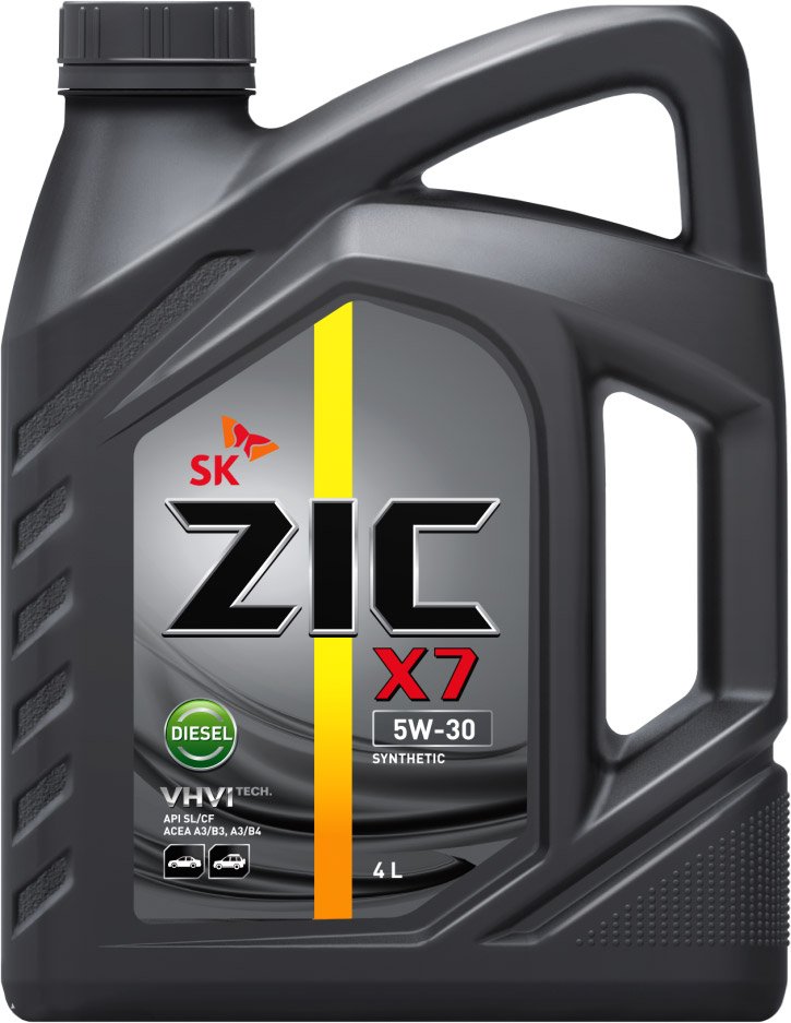 

Моторное масло ZIC X7 Diesel 5W-30 4л
