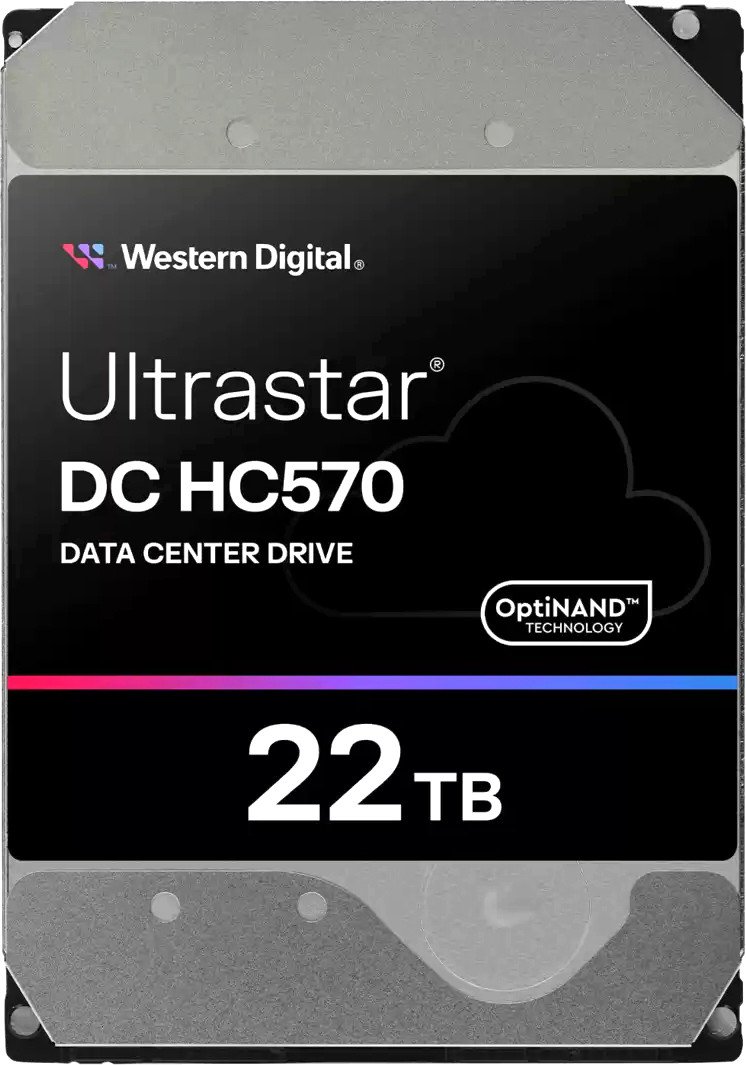 

Жесткий диск WD Ultrastar DC HC570 22TB WUH722222AL5204