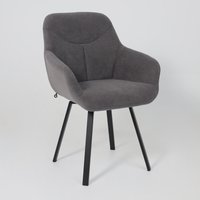 Стул Мамадома Romeo smile 360 (b28 Antracite Lux/черный)