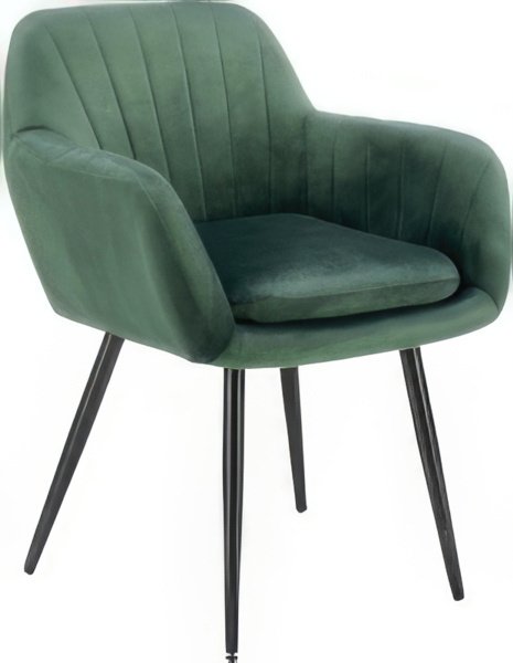 

Стул с подлокотниками Halmar K429 (темно-зеленый/черный)