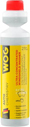 Стеклоомывающая жидкость WOG Ультраконцентрат стеклоомывающей жидкости 270мл WGC0951 (яблоко)