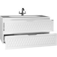  Домино Тумба под умывальник Stella 100 3D В2 подвесная в Бресте