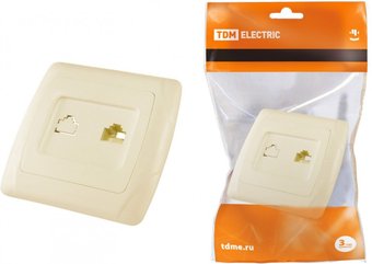 Розетка компьютерная TDM Electric Онега SQ1805-0051