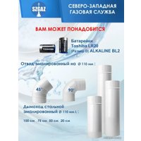 Газовая колонка NEVA 4513E (белый) в Мозыре