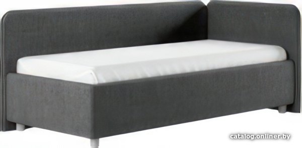 

Кровать-тахта Сонум Capri R 90x200 (микровелюр серый)