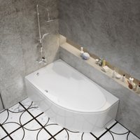 Ванна Triton София 170х95 левая (с каркасом)