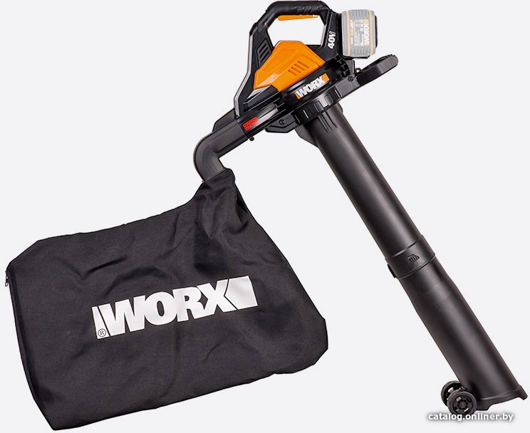 Садовая воздуходувка Worx WG583E.9 (без АКБ)