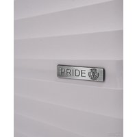 Чемодан-спиннер Pride РР-9702 (M, белый)