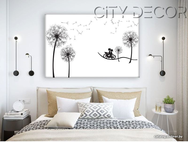 Модульная картина Citydecor Абстракция 1.49 60x90 см
