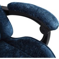 Игровое (геймерское) кресло Calviano Nero (blue plush)