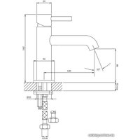 Смеситель Omnires Y Y1210NGLB