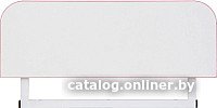 Приставка для стола Polini Kids Для растущей парты боковая 0001777.69 (55x20, белый/розовый)