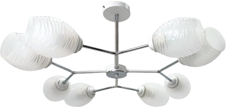 

Люстра средней высоты Aitin Pro НПБ 02-8x60-105 XA1490B/8