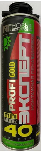 Монтажная пена Эксперт ПРО 40 летняя (500 мл)