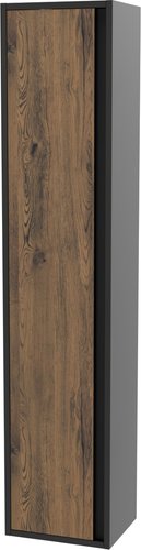 ЗОВ Шкаф-пенал Парма 150 PP150LAN0MAMC1B (антрацит/аттик)