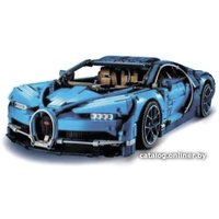 Конструктор King 2086 Автомобиль Бугатти Шерон синий