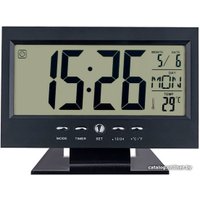 Настольные часы Perfeo Set PF-S2618 (черный)