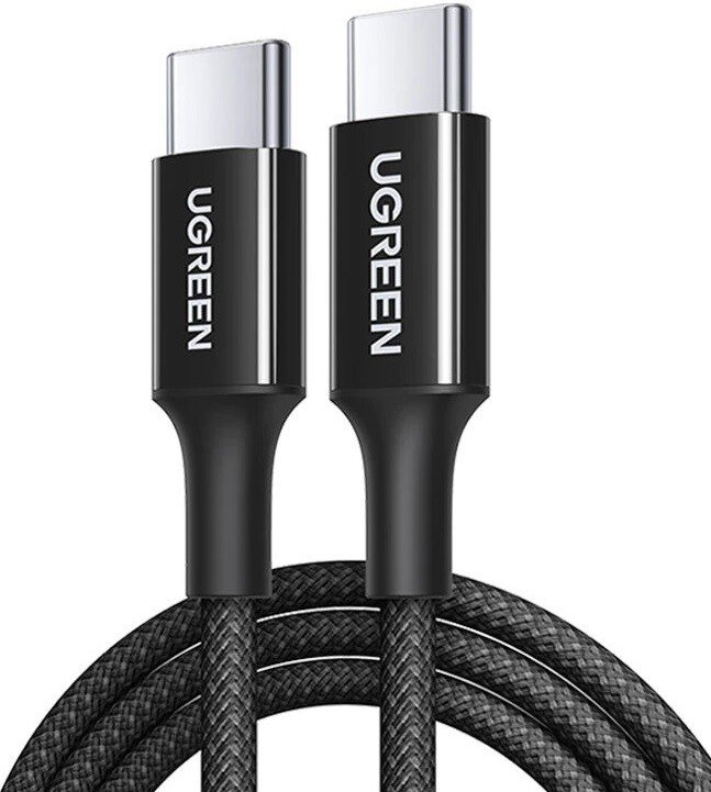 

Кабель Ugreen L502 USB Type-C - USB Type-C (2 м, черный)