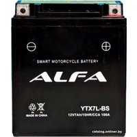 Мотоциклетный аккумулятор ALFA YTX7L-BS (7 А·ч)