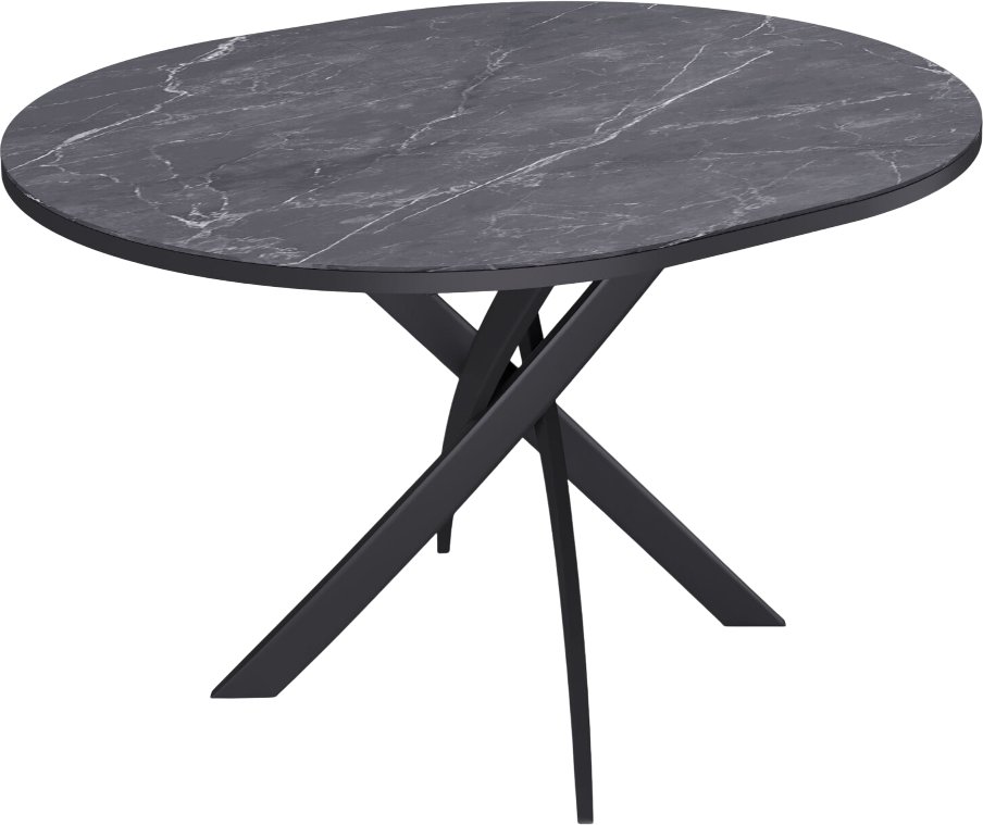 

Кухонный стол Kenner R1000 (черный/керамика мрамор черный)