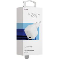 Сетевое зарядное VLP G-Charge USB-С/USB-A (белый)