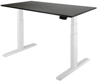 ErgoSmart Unique Ergo Desk 1380x800x18мм (дуб мореный/белый)