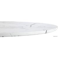 Кухонный стол Halmar Denver 80 (белый мрамор/белый)