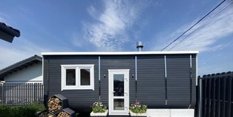 Финская баня Модуль Хаус Парус (3.8 м)