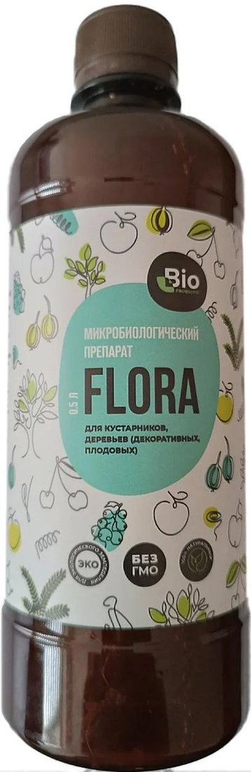 

Удобрение Bio-Probiotic Flora для кустарников, деревьев 0.5 л