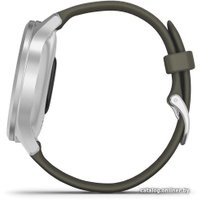 Гибридные умные часы Garmin Vivomove Style (серебристый/зеленый)