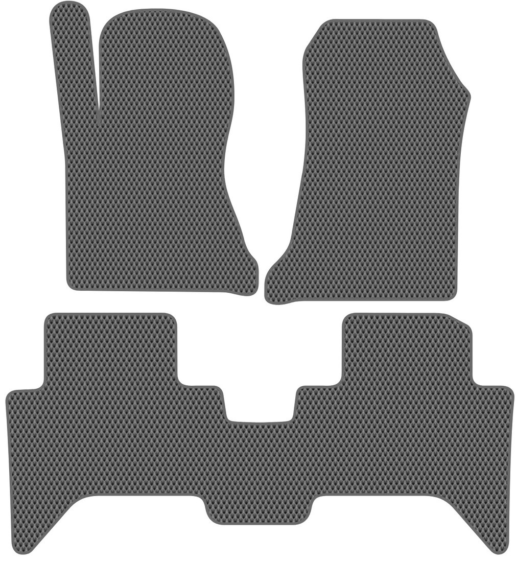 

Комплект ковриков для авто Alicosta Tank 300 I (suv) 2021 - Н.В. (серый, ромб)