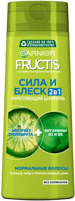 

Шампунь Garnier Fructis Сила и блеск 2 в 1 400 мл