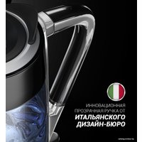 Электрический чайник Polaris PWK 1715CGL Water Way Pro (черный)