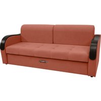Диван Сириус Лидер-1 НПБ (Eva 17 велюр текрракотовый)