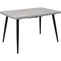 Кухонный стол Мамадома Borg radial-120 раздвижной 120-160х80 (серый сланец/черный)