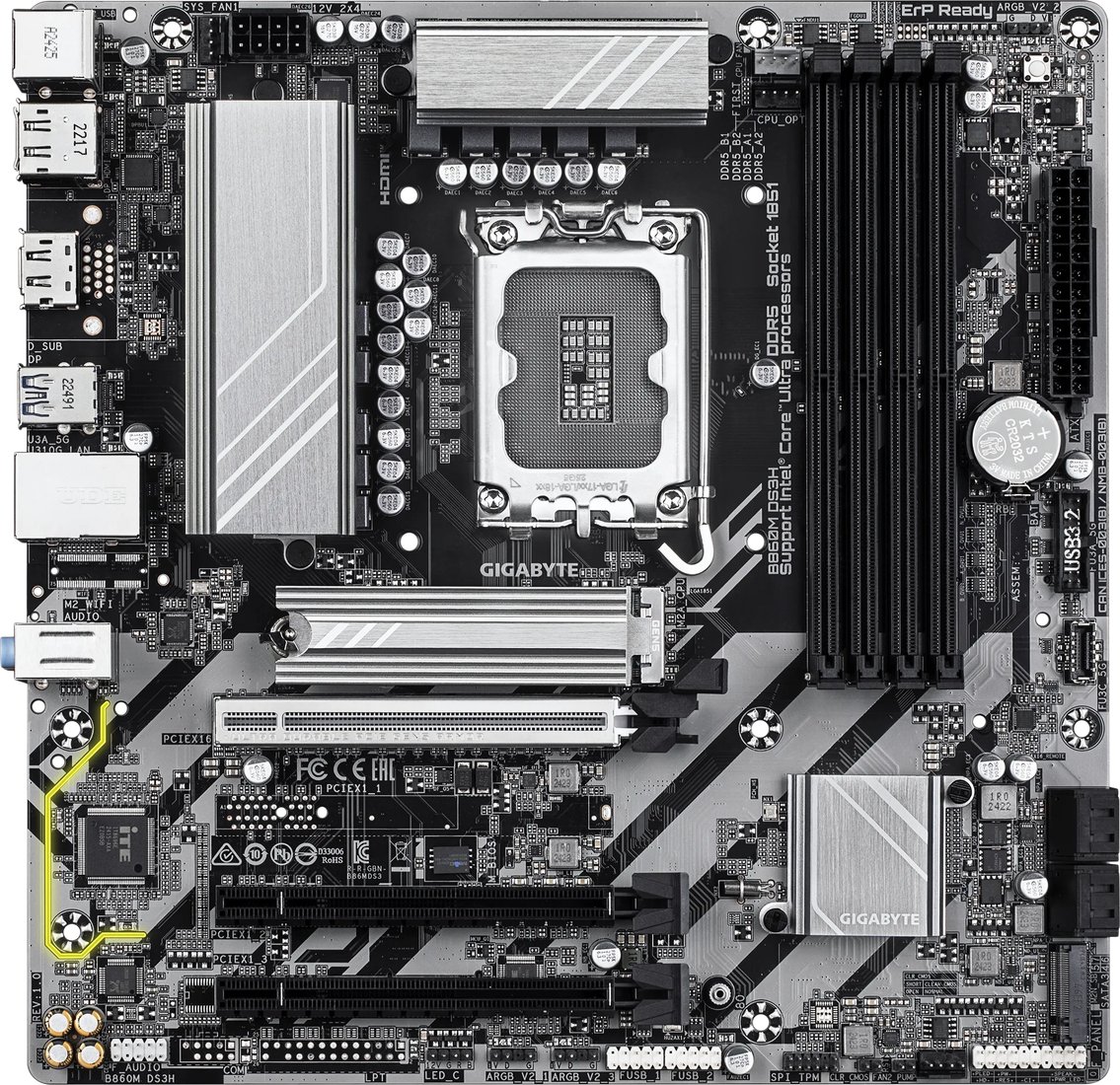 

Материнская плата Gigabyte B860M DS3H