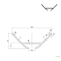 Алюминиевый профиль LEDPremium LPU-3030-2000 Anod