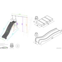 Модуль для детского комплекса Romana 1.Д-45.00 (без качелей)