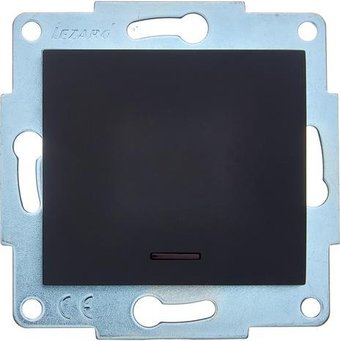 Выключатель Lezard Asti 7081-4288-111 (черный бархат)